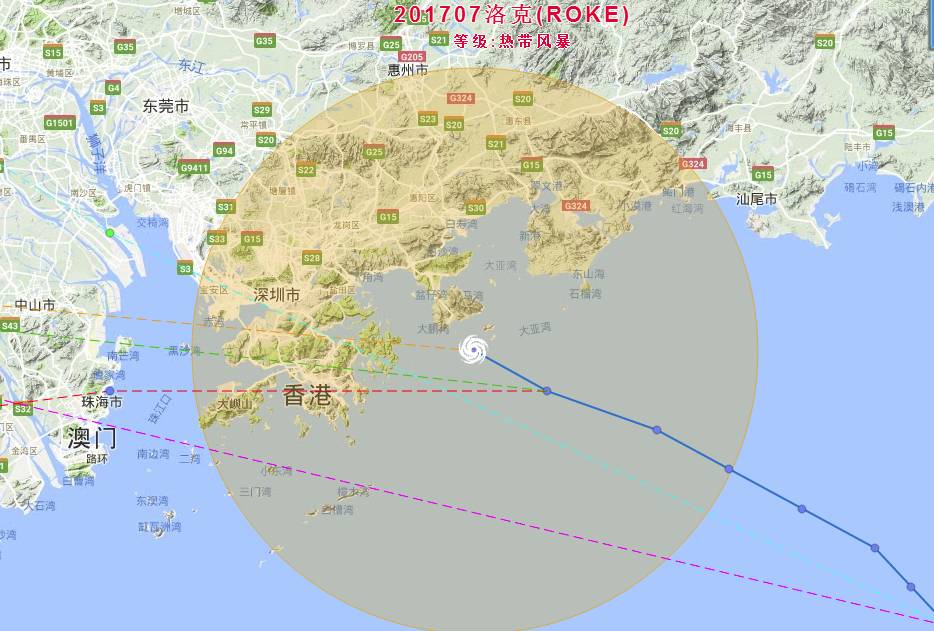 最新台风洛克动态，影响与应对之策